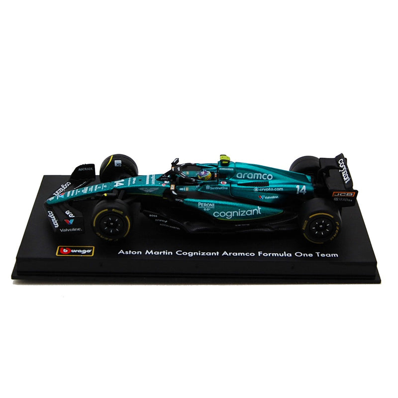 Aston Martin AMR23 Aramco Cognizant F1 2023 Fernando Alonso 1:43 Signature - 83388