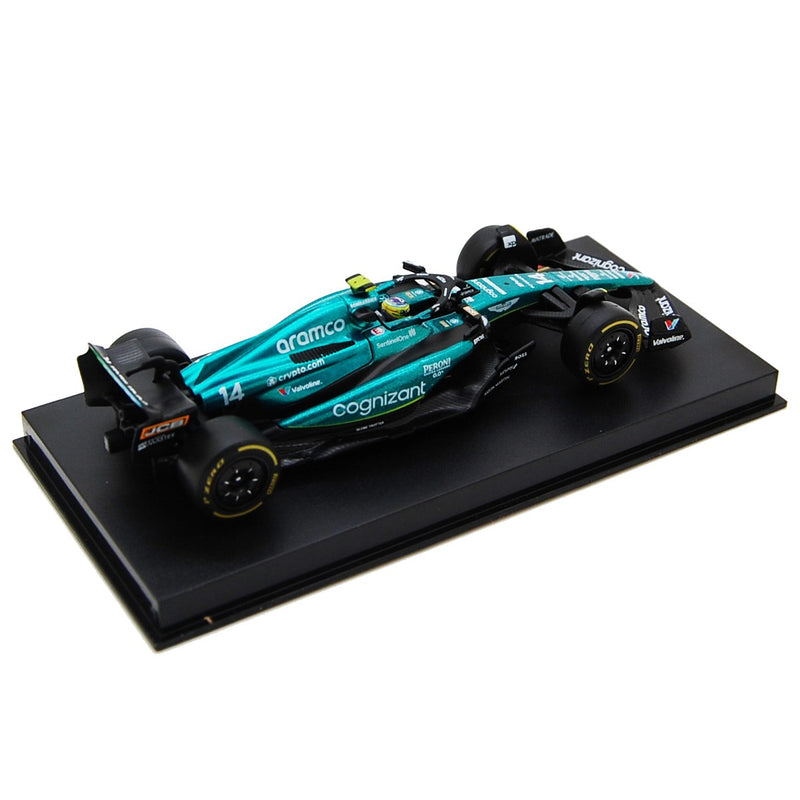 Aston Martin AMR23 Aramco Cognizant F1 2023 Fernando Alonso 1:43 Signature - 83390