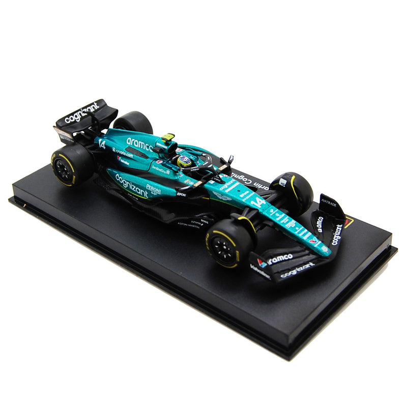 Aston Martin AMR23 Aramco Cognizant F1 2023 Fernando Alonso 1:43 Signature - 83392