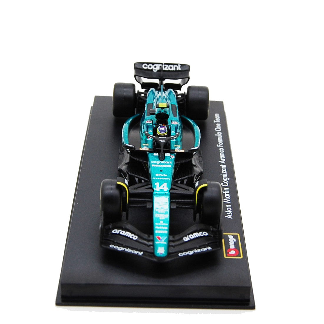 Aston Martin AMR23 Aramco Cognizant F1 2023 Fernando Alonso 1:43 Signature - 83393