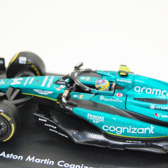 Aston Martin AMR23 Aramco Cognizant F1 2023 Fernando Alonso 1:43 Signature - 83394
