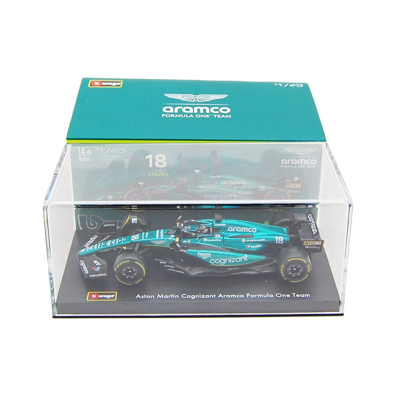 Aston Martin AMR23 Aramco Cognizant F1 2023 Lance Stroll 1:43 Signature - 83396