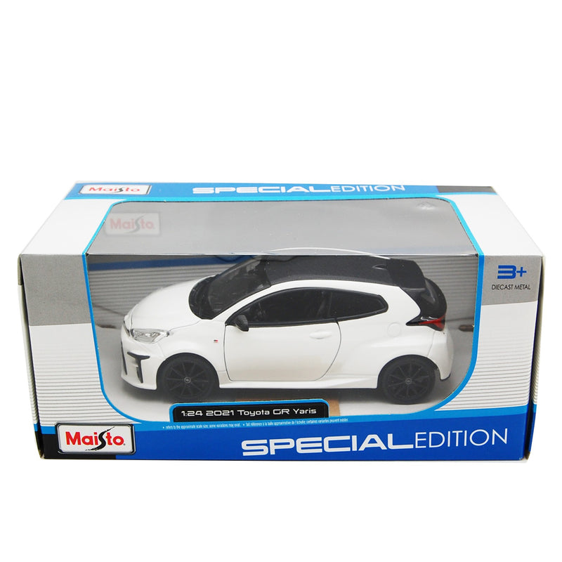 Toyota GR Yaris 2021 bianca 1:24 - 83450