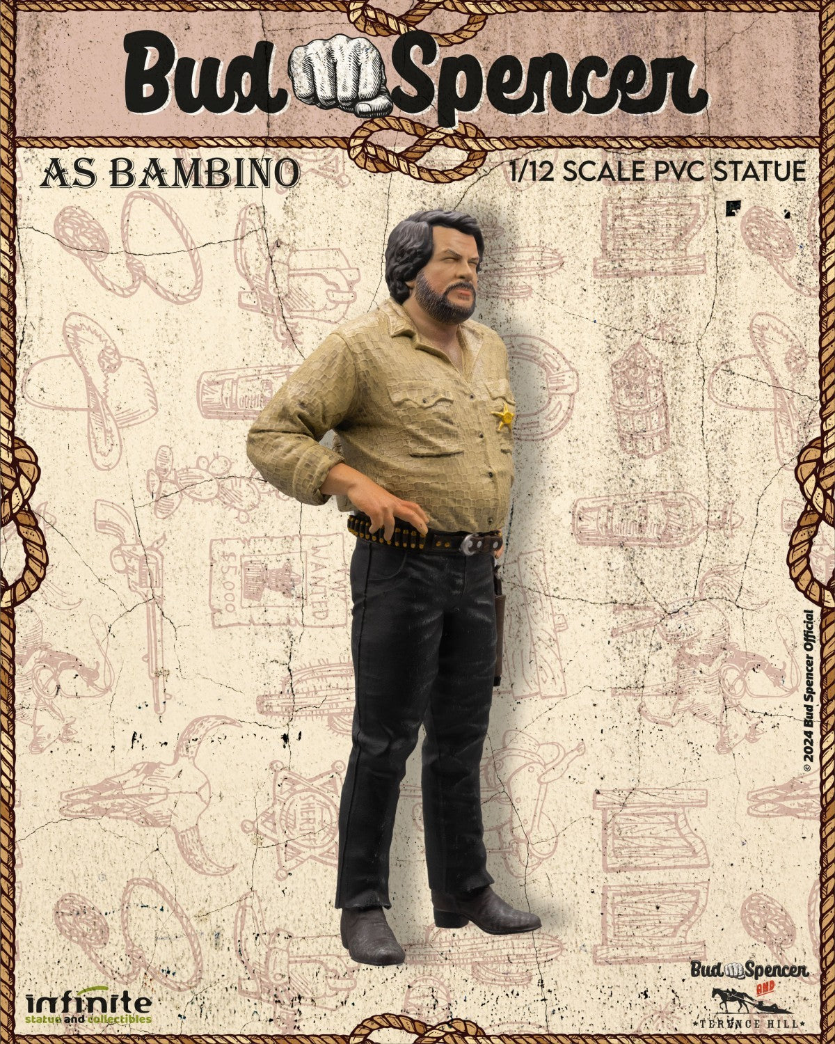 Bud Spencer in Bambino Statua PVC 1:12 - 83462