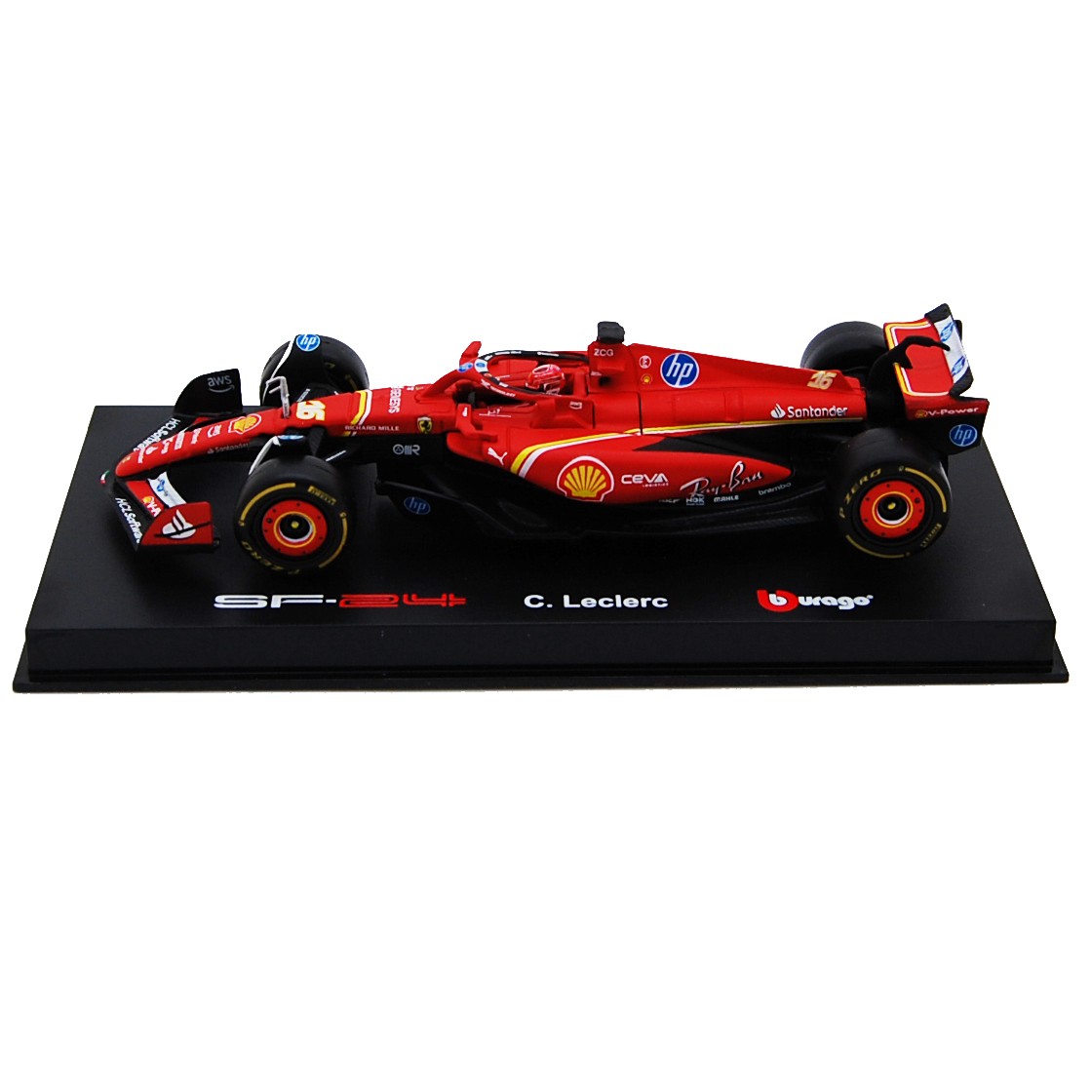 Ferrari SF-24 4th Emilia Romagna Imola Gp F1 2024 Charles Leclerc 1:43 Signature - 83476