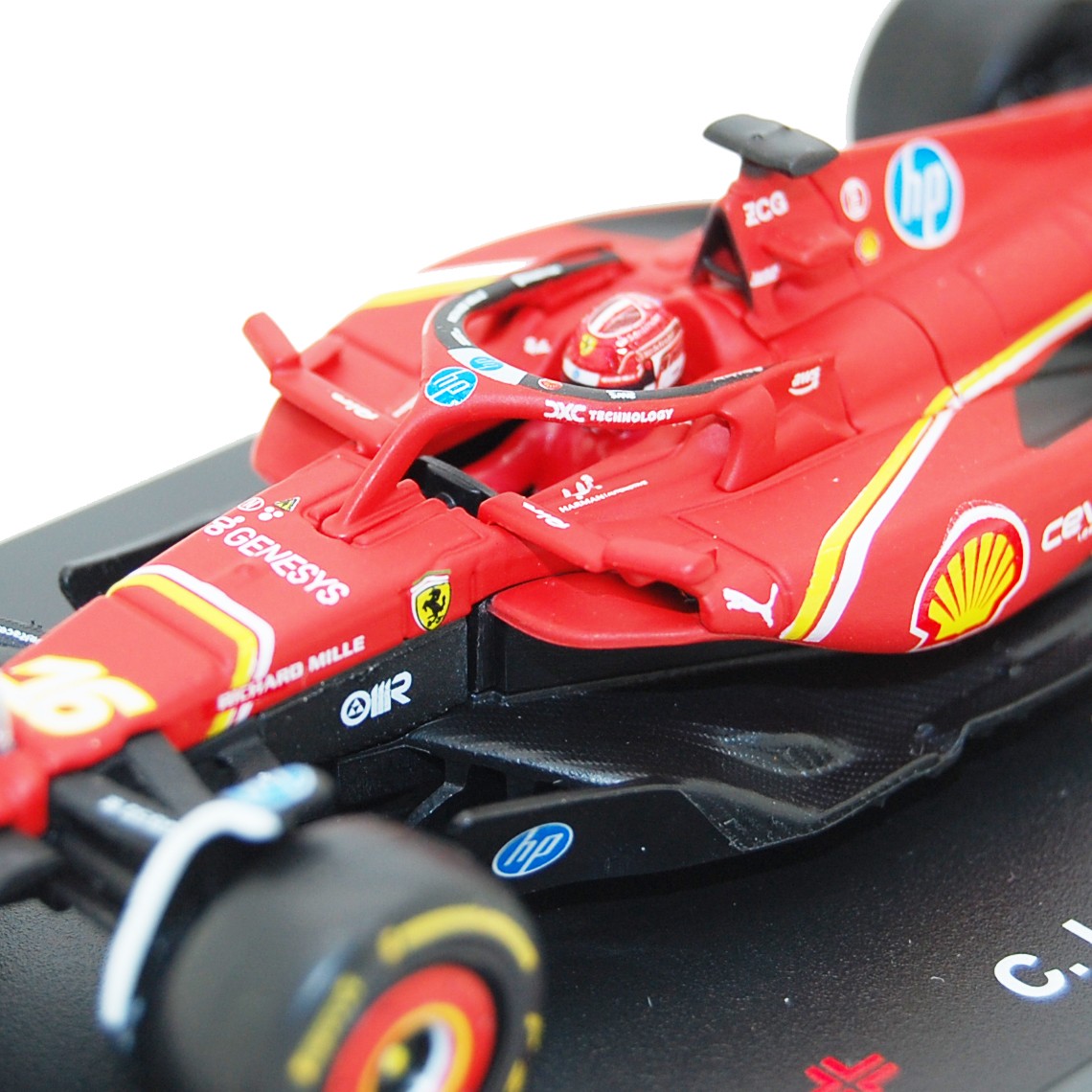 Ferrari SF-24 4th Emilia Romagna Imola Gp F1 2024 Charles Leclerc 1:43 Signature - 83483