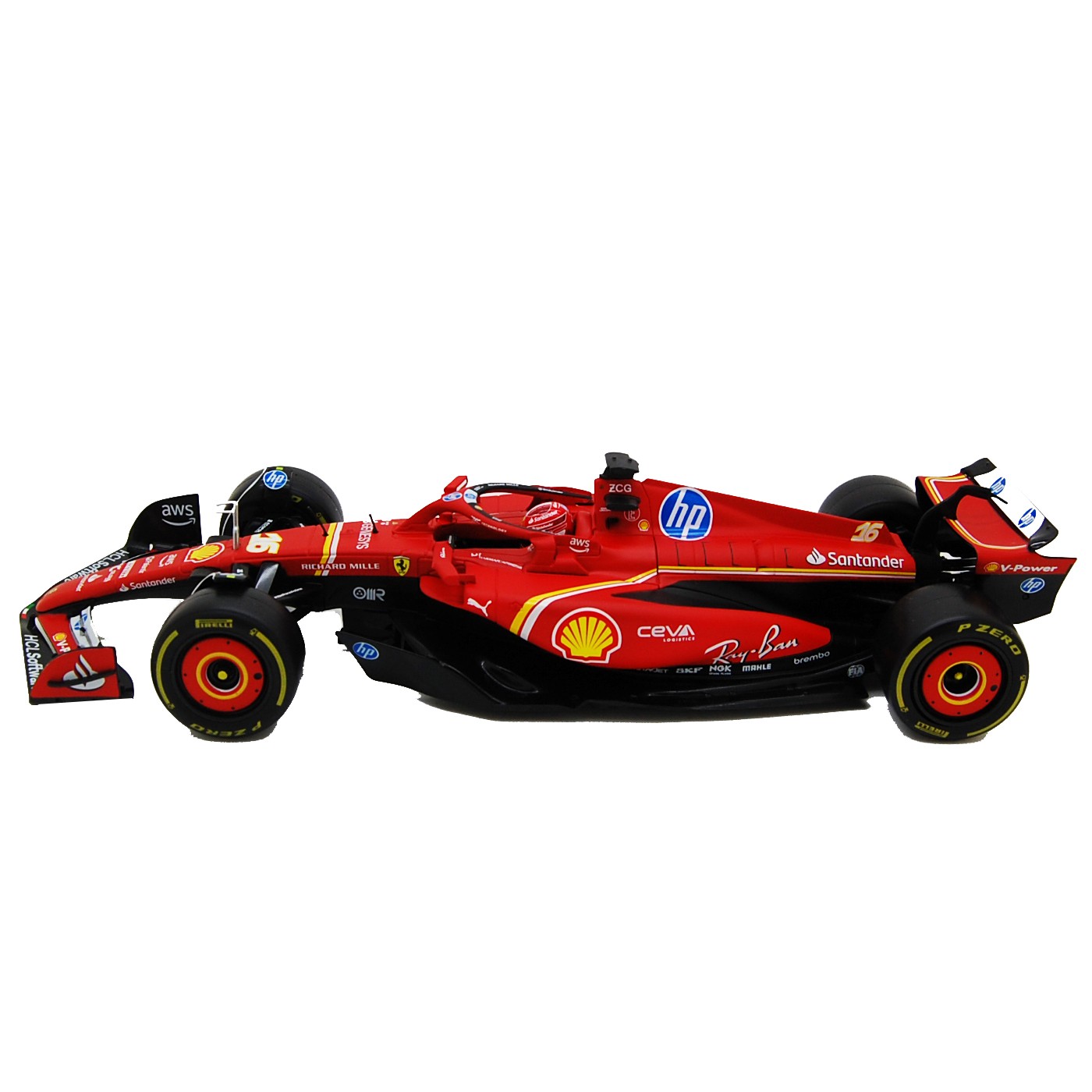 Ferrari SF-24 4th Emilia Romagna Imola Gp F1 2024 Charles Leclerc 1:18 - 83495