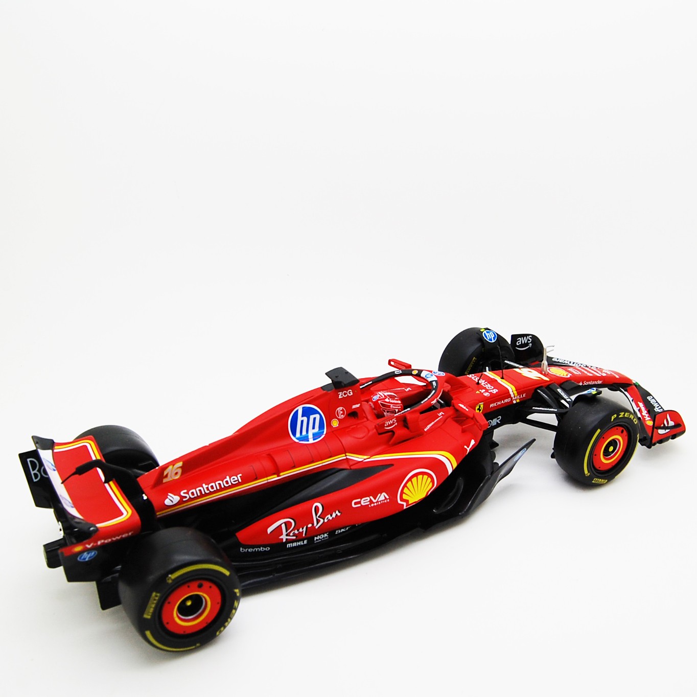 Ferrari SF-24 4th Emilia Romagna Imola Gp F1 2024 Charles Leclerc 1:18 - 83499