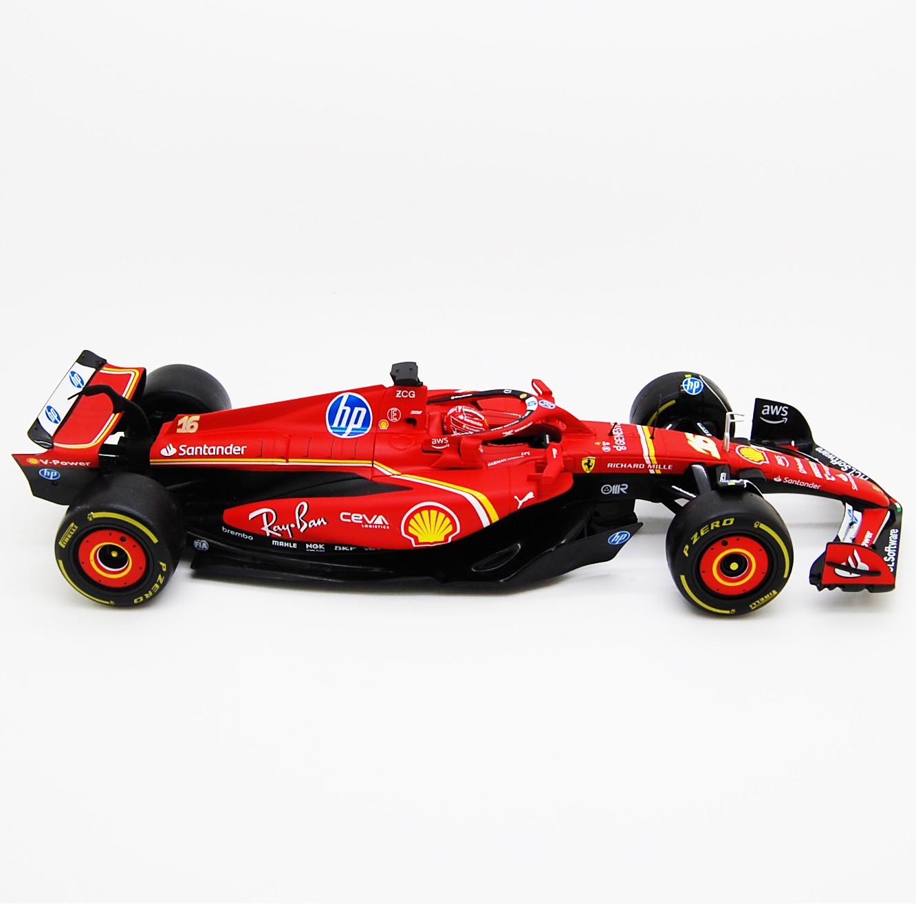 Ferrari SF-24 4th Emilia Romagna Imola Gp F1 2024 Charles Leclerc 1:18 - 83500