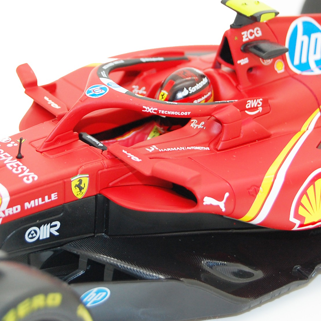 Ferrari SF-24 5th Emilia Romagna Imola Gp F1 2024 Carlos Sainz 1:18 - 83514