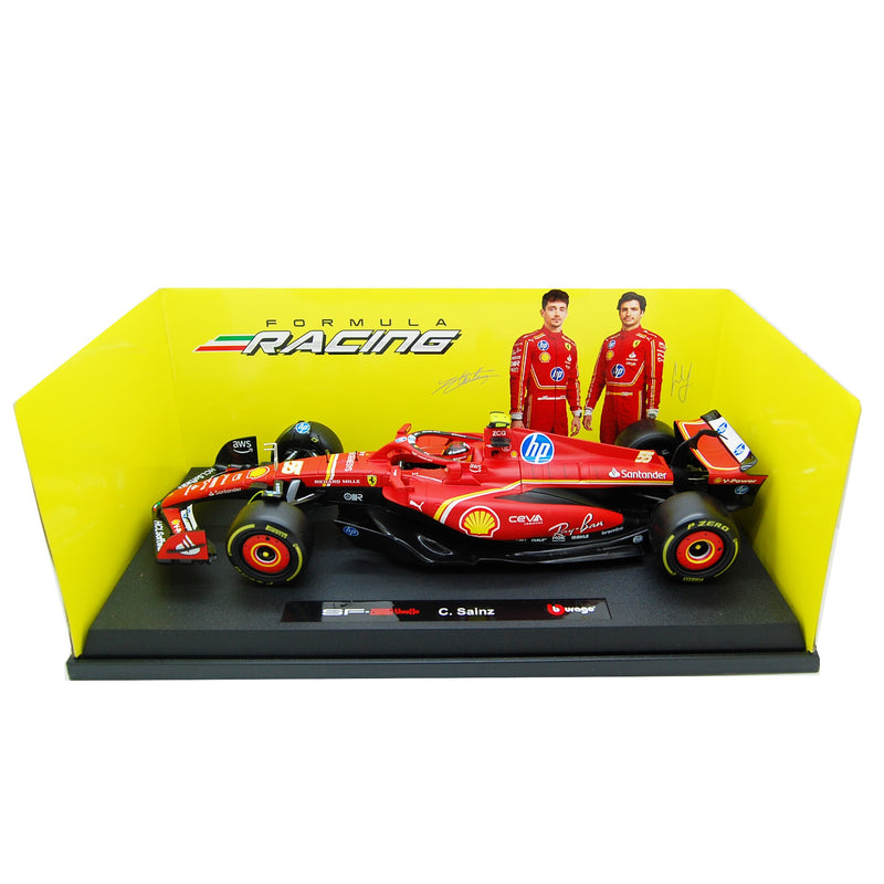 Ferrari SF-24 5th Emilia Romagna Imola Gp F1 2024 Carlos Sainz 1:18 - 83517