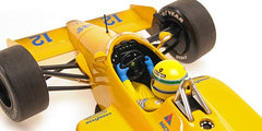 Lotus Honda 99T Winner Monaco Gp 1987 Dirty Version Ayrton Senna 1:18 - 83676