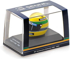 Ayrton Senna Replica Casco F1 1985 First Victory Portugal GP Lotus Renault 1:8 - 83691
