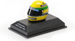Ayrton Senna Replica Casco F1 1985 First Victory Portugal GP Lotus Renault 1:8 - 83692
