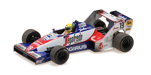 Toleman-Hart TG183 Brazilian Gp F1 1984 1st Race Ayrton Senna 1:43 - 83703