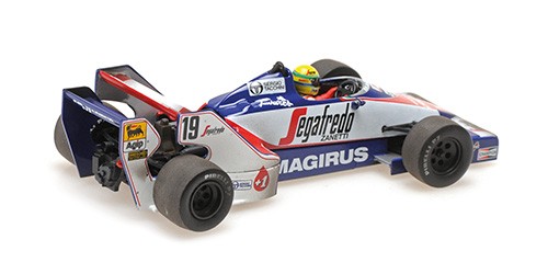 Toleman-Hart TG183 Brazilian Gp F1 1984 1st Race Ayrton Senna 1:43 - 83704