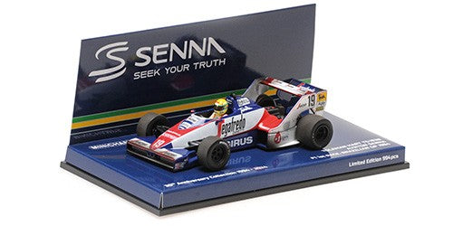 Toleman-Hart TG183 Brazilian Gp F1 1984 1st Race Ayrton Senna 1:43 - 83706