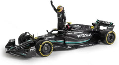 Mercedes-Benz AMG F1 2023 W14 E Performance with figure Lewis Hamilton 1:24 - 83721