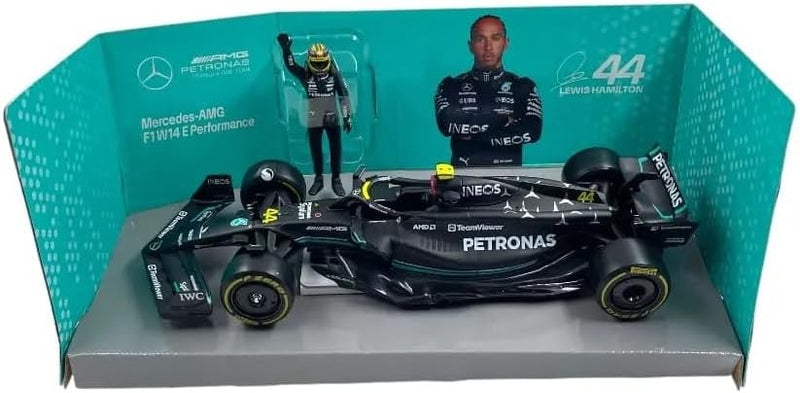 Mercedes-Benz AMG F1 2023 W14 E Performance with figure Lewis Hamilton 1:24 - 83724