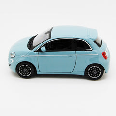 Fiat 500e 2023 Light Blue 1:24 - 83727