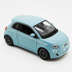 Fiat 500e 2023 Light Blue 1:24 - 83732