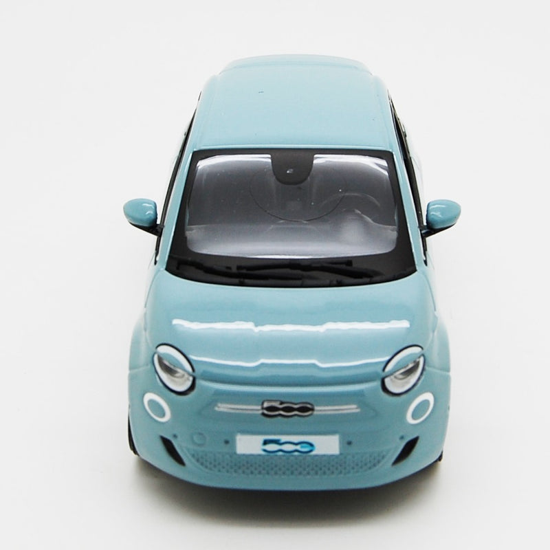 Fiat 500e 2023 Light Blue 1:24 - 83733