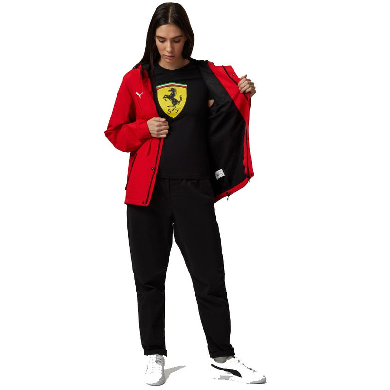 Ferrari F1 2024 Giacca Impermeabile Unisex Puma Red - 83756