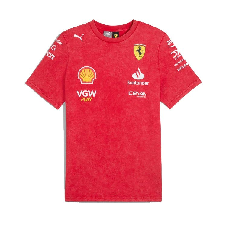 Ferrari F1 2024 T-Shirt Las Vegas GP Desert Sun Shirt Uomo - 83781
