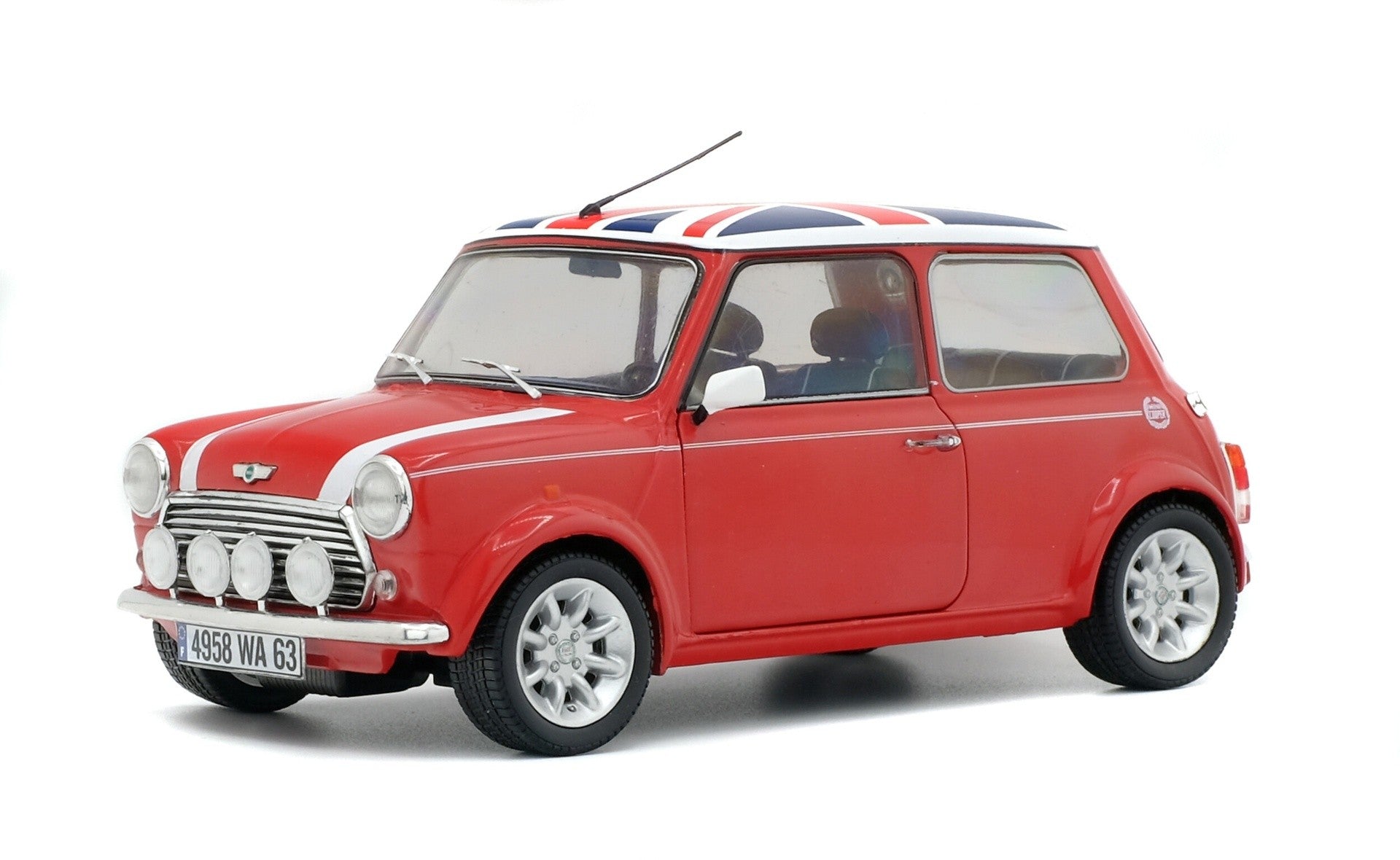 Mini Cooper Sport 1997 Red & Union Jack 1:18 - 83791