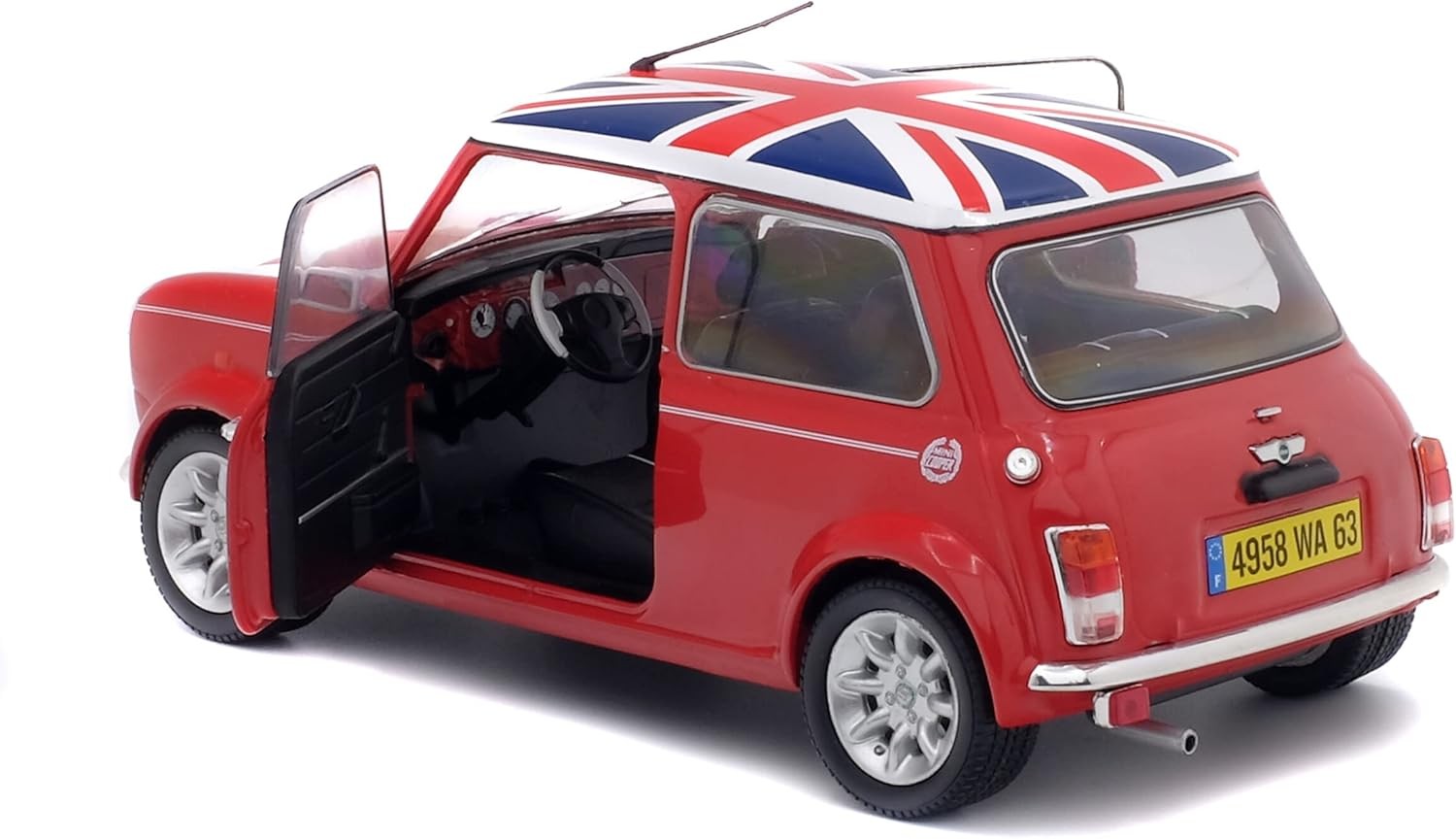 Mini Cooper Sport 1997 Red & Union Jack 1:18 - 83796