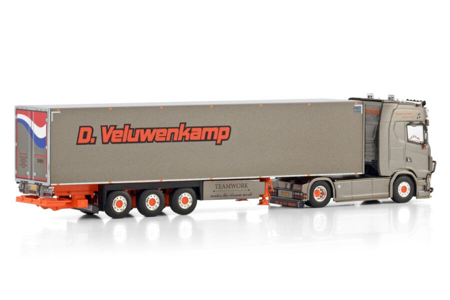 Scania S Highline CS20H 4X2 D Veluwenkamp Int Transport Semirimorchio Frigo1:50 - 83826