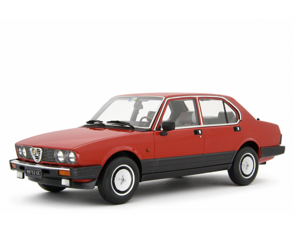 Alfa Romeo Alfetta 2.0i Quadrifoglio Oro E.E. 1983-84 Rosso Alfa 1:18 - 83894