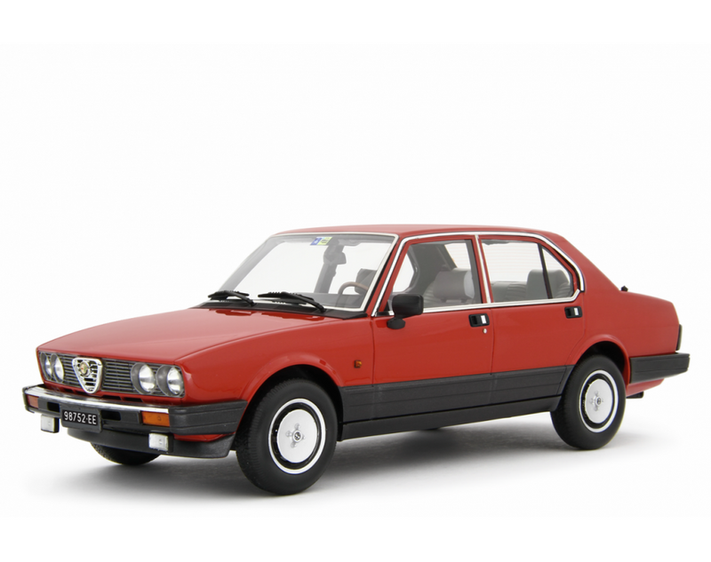 Alfa Romeo Alfetta 2.0i Quadrifoglio Oro E.E. 1983-84 Rosso Alfa 1:18 - 83894