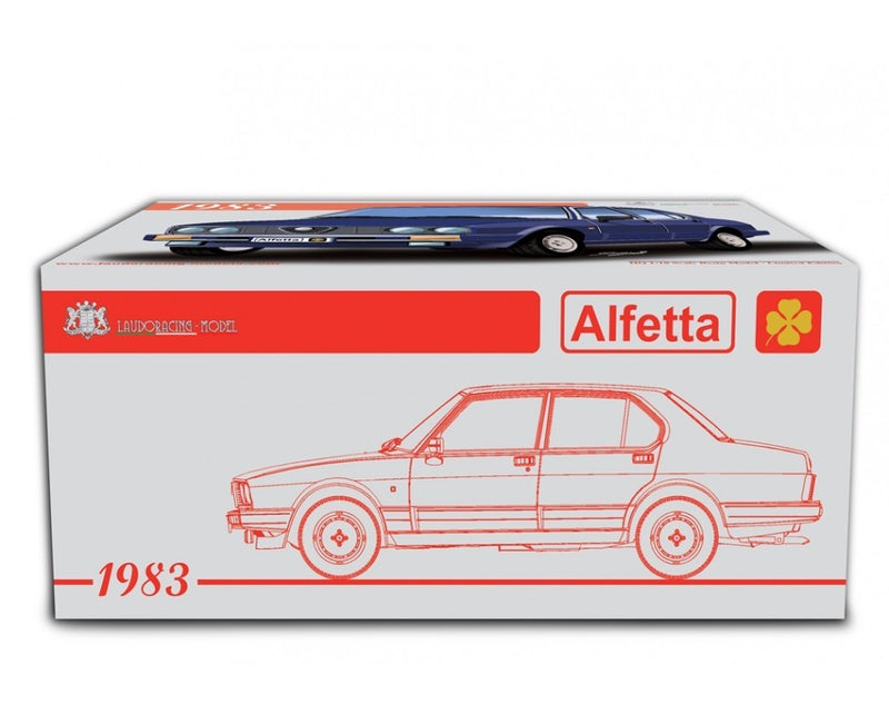 Alfa Romeo Alfetta 2.0i Quadrifoglio Oro 1983-84 Grigio metallizzato 1:18 - 83912