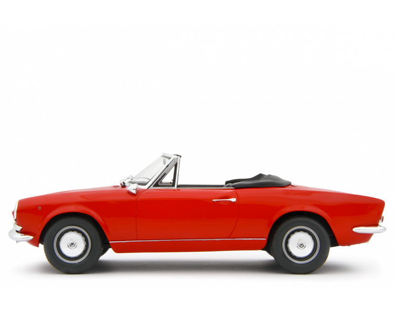 Fiat 124 Sport Spider AS (1438 cc.) 1968 Rosso 1:18 - 83937