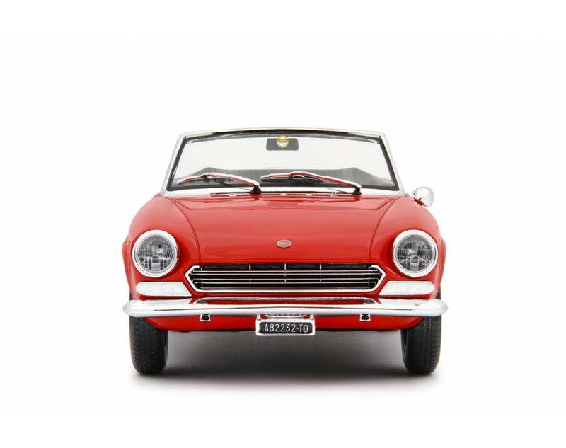 Fiat 124 Sport Spider AS (1438 cc.) 1968 Rosso 1:18 - 83939