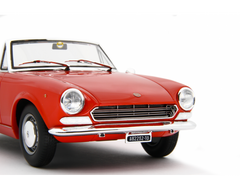 Fiat 124 Sport Spider AS (1438 cc.) 1968 Rosso 1:18 - 83941
