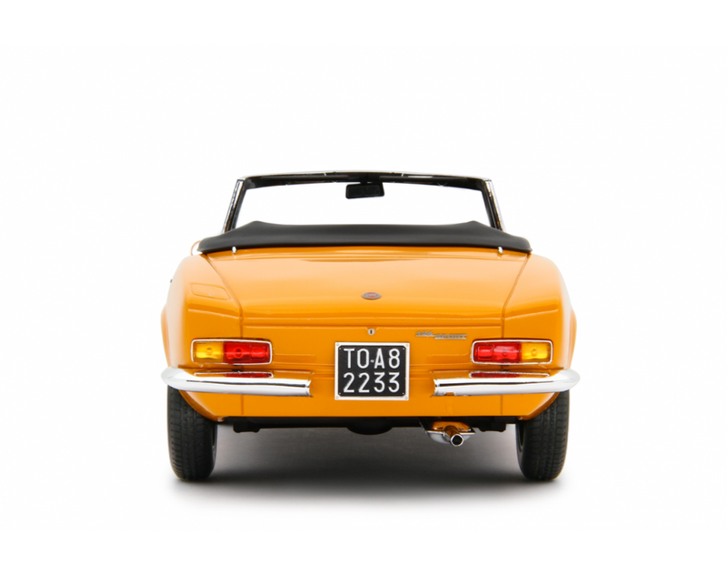 Fiat 124 Sport Spider AS (1438 cc.) 1968 Giallo positano 1:18 - 83950