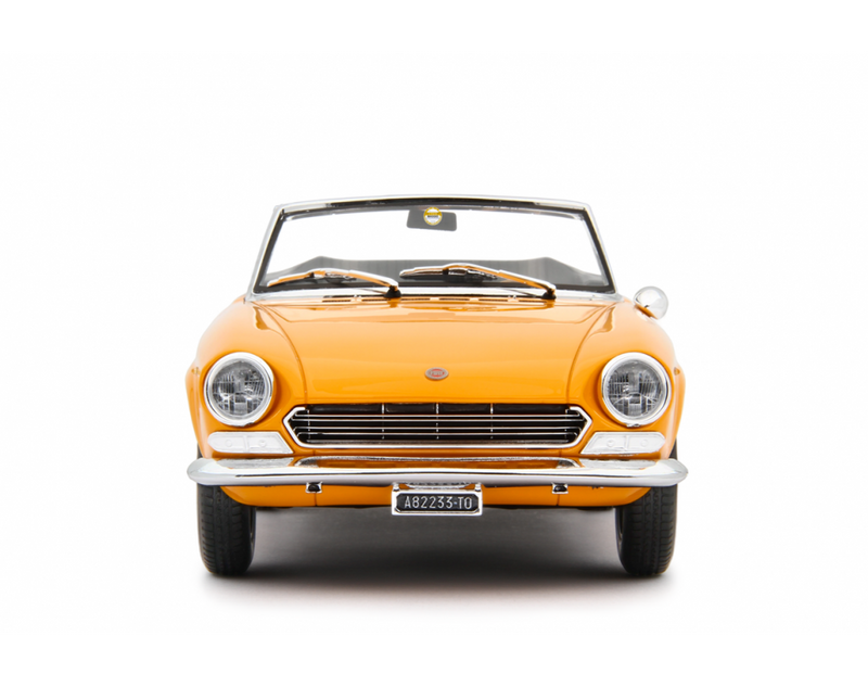 Fiat 124 Sport Spider AS (1438 cc.) 1968 Giallo positano 1:18 - 83952