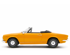 Fiat 124 Sport Spider AS (1438 cc.) 1968 Giallo positano 1:18 - 83954
