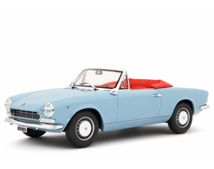 Fiat 124 Sport Spider AS (1438 cc.) 1968 Blu chiaro 1:18 - 83960