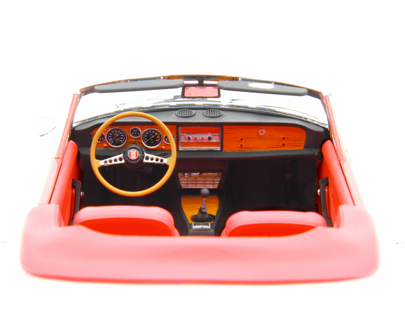 Fiat 124 Sport Spider AS (1438 cc.) 1968 Blu chiaro 1:18 - 83964