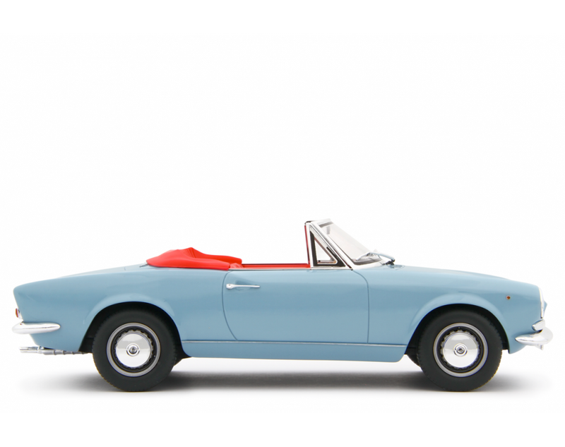 Fiat 124 Sport Spider AS (1438 cc.) 1968 Blu chiaro 1:18 - 83971
