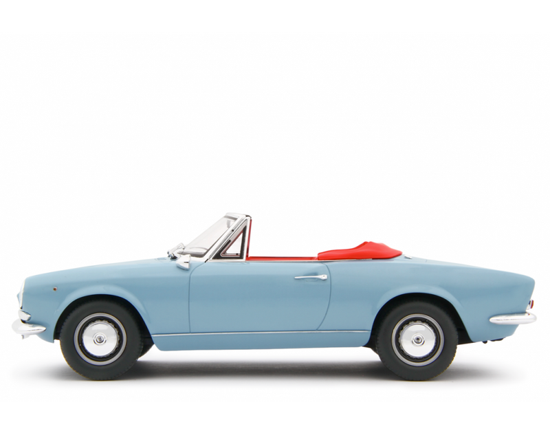 Fiat 124 Sport Spider AS (1438 cc.) 1968 Blu chiaro 1:18 - 83972