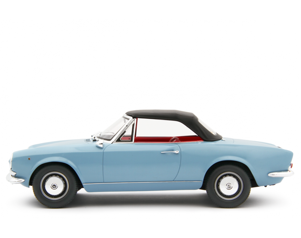 Fiat 124 Sport Spider AS (1438 cc.) 1968 Blu chiaro 1:18 - 83973