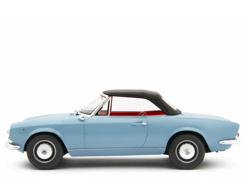 Fiat 124 Sport Spider AS (1438 cc.) 1968 Blu chiaro 1:18 - 83973