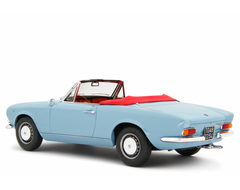 Fiat 124 Sport Spider AS (1438 cc.) 1968 Blu chiaro 1:18 - 83974