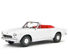 Fiat 124 Sport Spider AS (1438 cc.) 1968 Bianco Chrono Classic 1:18 - 83993