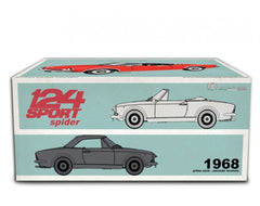 Fiat 124 Sport Spider AS (1438 cc.) 1968 Bianco Chrono Classic 1:18 - 83996