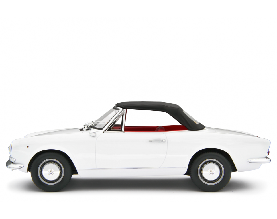 Fiat 124 Sport Spider AS (1438 cc.) 1968 Bianco Chrono Classic 1:18 - 84002